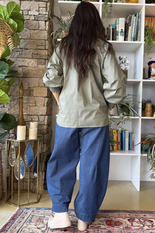 Paloma Poet Blouse Soft Khaki